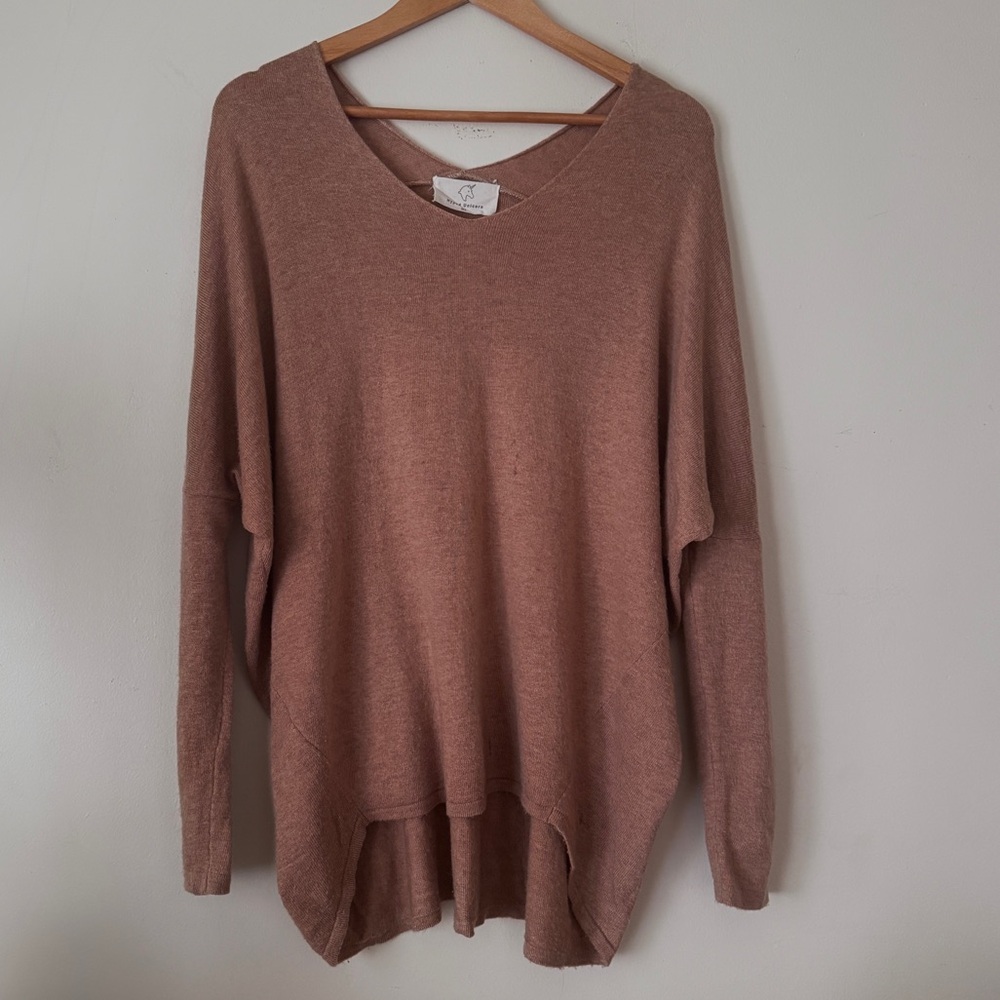 Hyped Unicorn V neck Sweater Size M/L